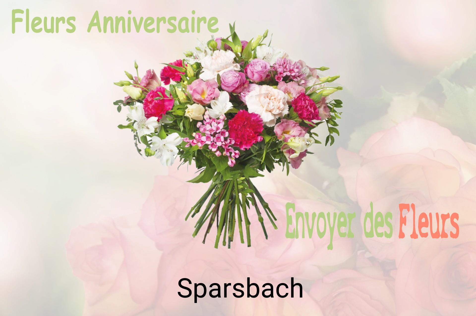 Bouquet de fleurs d’anniversaire livré à Sparsbach